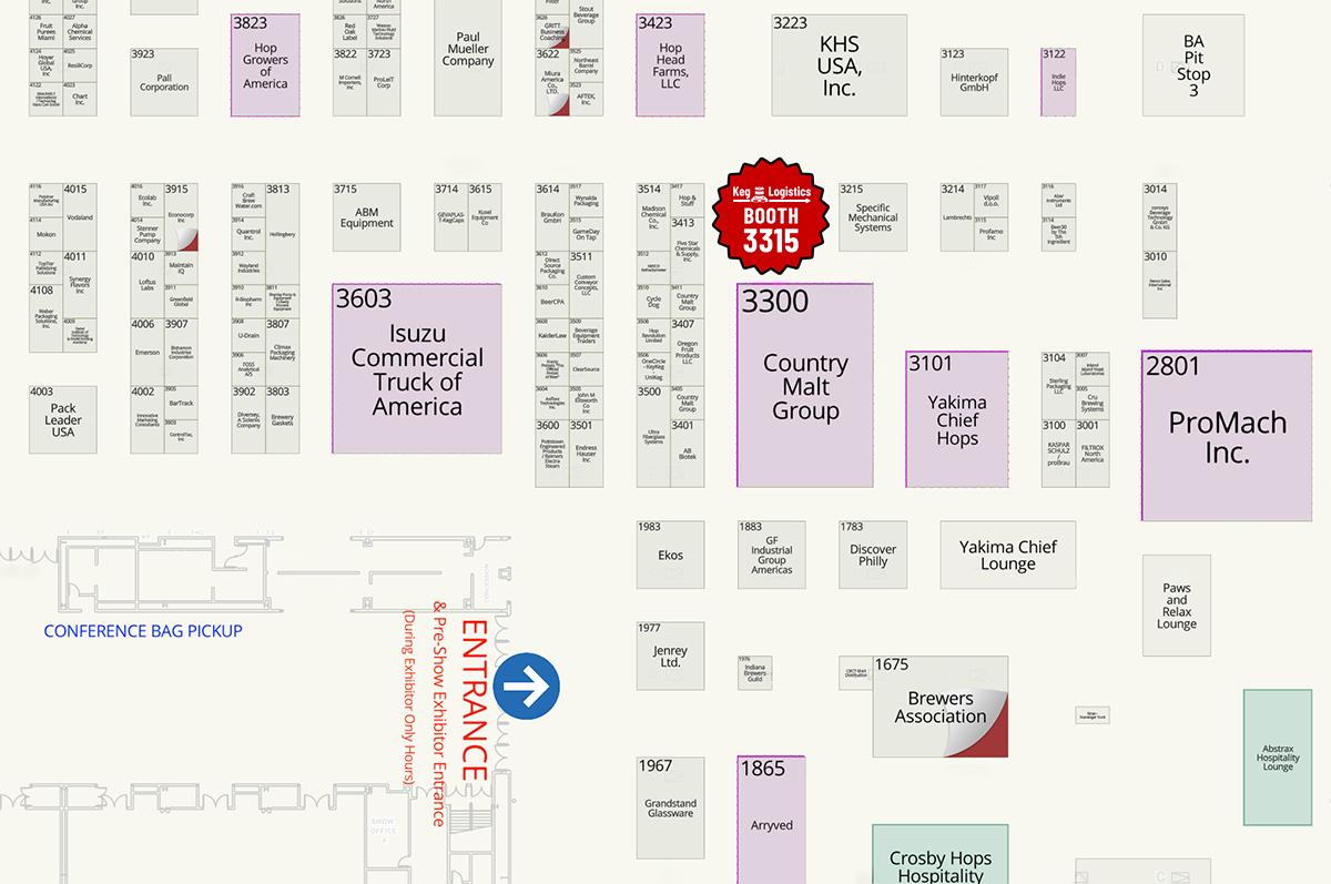 CBC 2025 - Keg Logistics Booth 3315